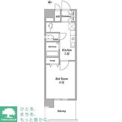 コンフォリア東品川の物件間取画像